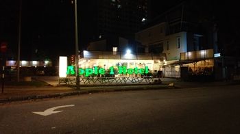 Hotel Front - Evening or Night