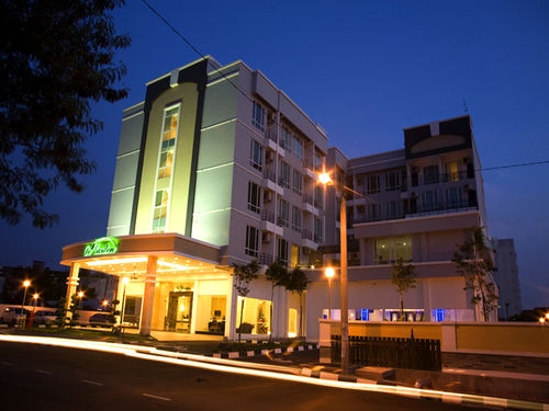 Hotel Front - Evening or Night
